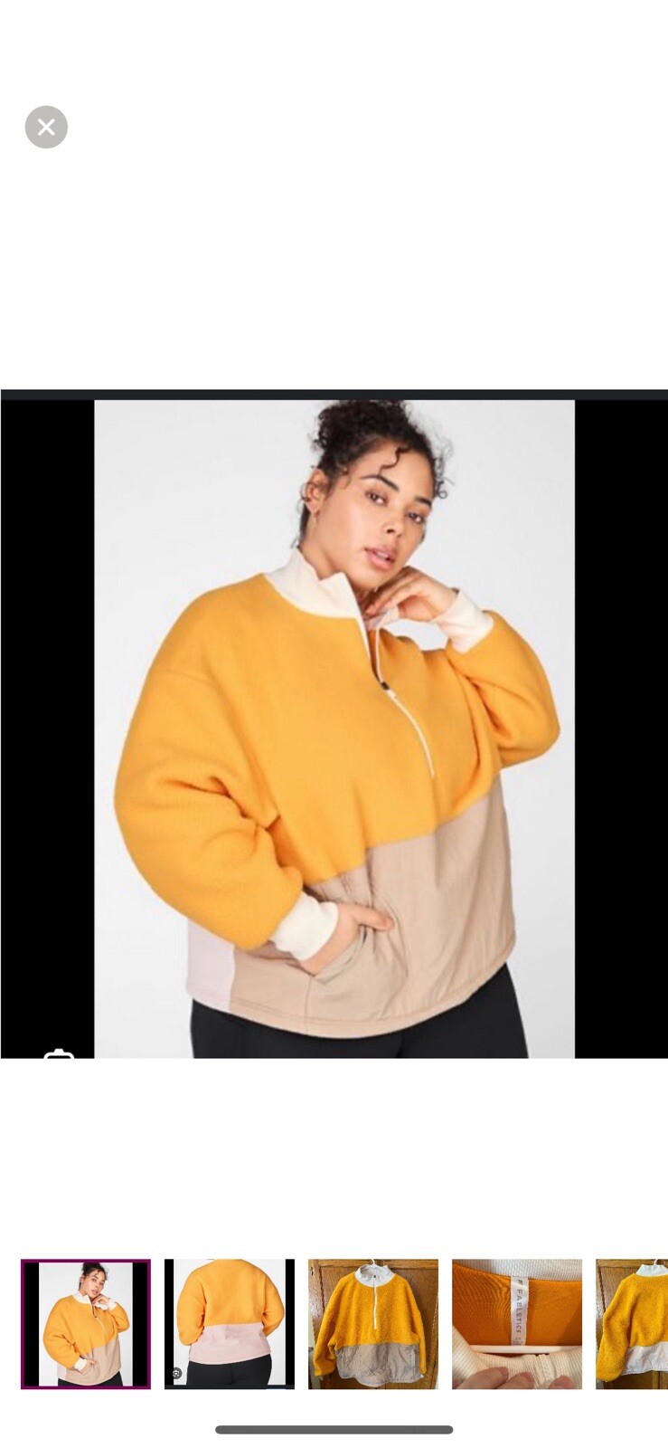 Fabletics Mallory Fleece Pullover - image 1