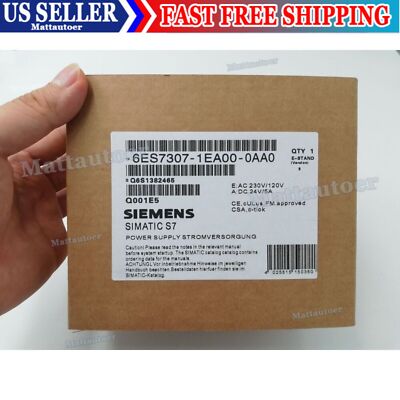 1PC Siemens 6ES7307-1EA00-0AA0 6ES7 307-1EA00-0AA0 New In Box Expedited Shipping