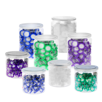 100pcs  Non-sterilized MCE NYLON PES PTFE PP Membrane Disposable Syringe Filters
