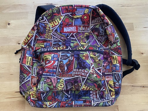 captain america herringbone backpack