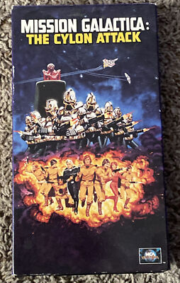 Battlestar Galactica - Mission Galactica: The Cylon Attack (VHS, 1996)