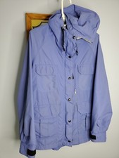 REI Women's Windbreaker. Jacket Raincoat Purple Nylon Hood Size 12