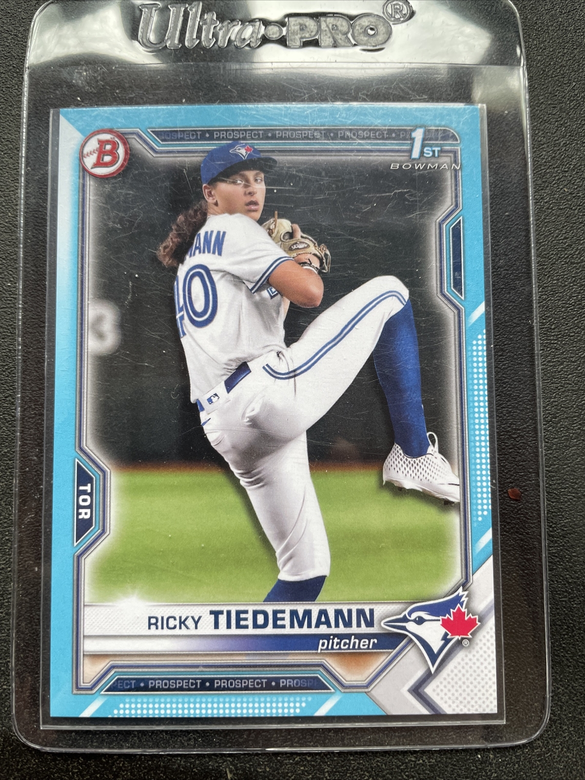 2021 Bowman Draft Ricky Tiedemann Rookie RC Sky Blue /499