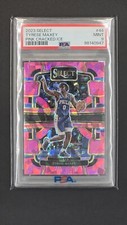 2023 select basketball tyrese maxey Pink Cracked Ice /99 Psa 9