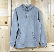 Adidas Originals Hoodie Womens Small Gray Pullover Sweatshirt Sweater NWT