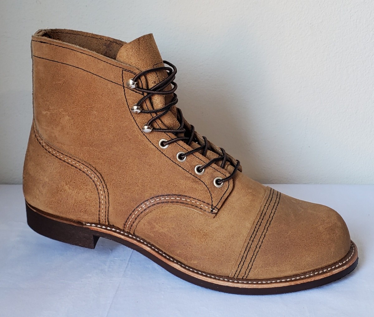 NWOB Red Wing 8083 Hawthorne Iron Ranger Men's Ankle Lace Up Boots Size 12 D
