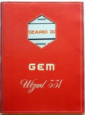 VINTAGE GEM WIZARD 331 1982 ORGAN ELECTRONIC INSTRUCTION MANUAL
