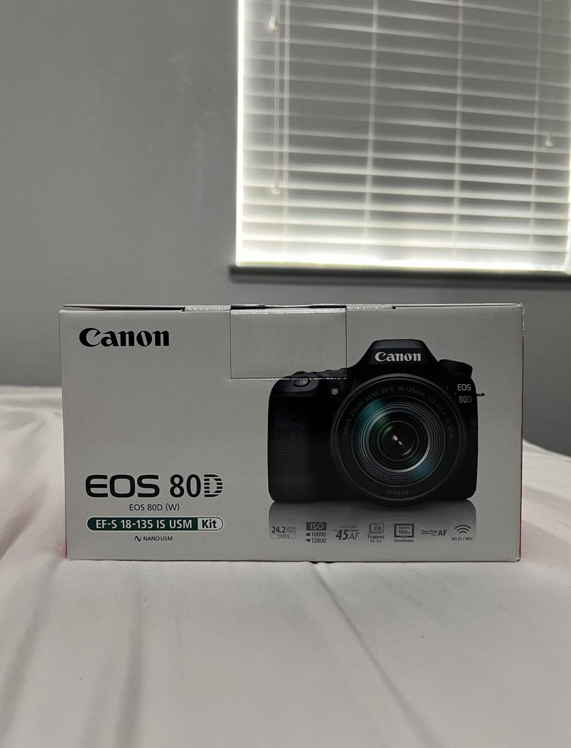 Canon 80D DSLR Kit With 18-135mm Lens F/3.5-5.6