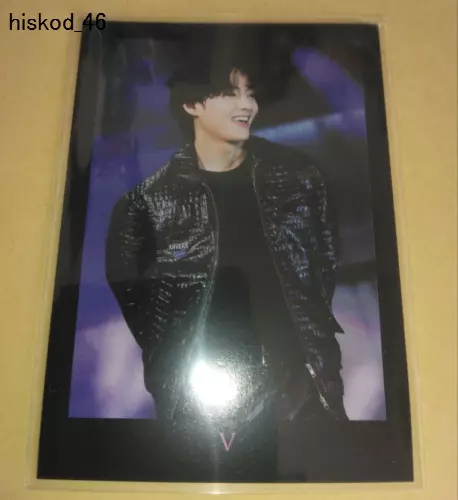 Tarjeta fotográfica Polaroid BTS AÚN POR VENIR en los cines V TAEHYUNG película bonificación K-pop