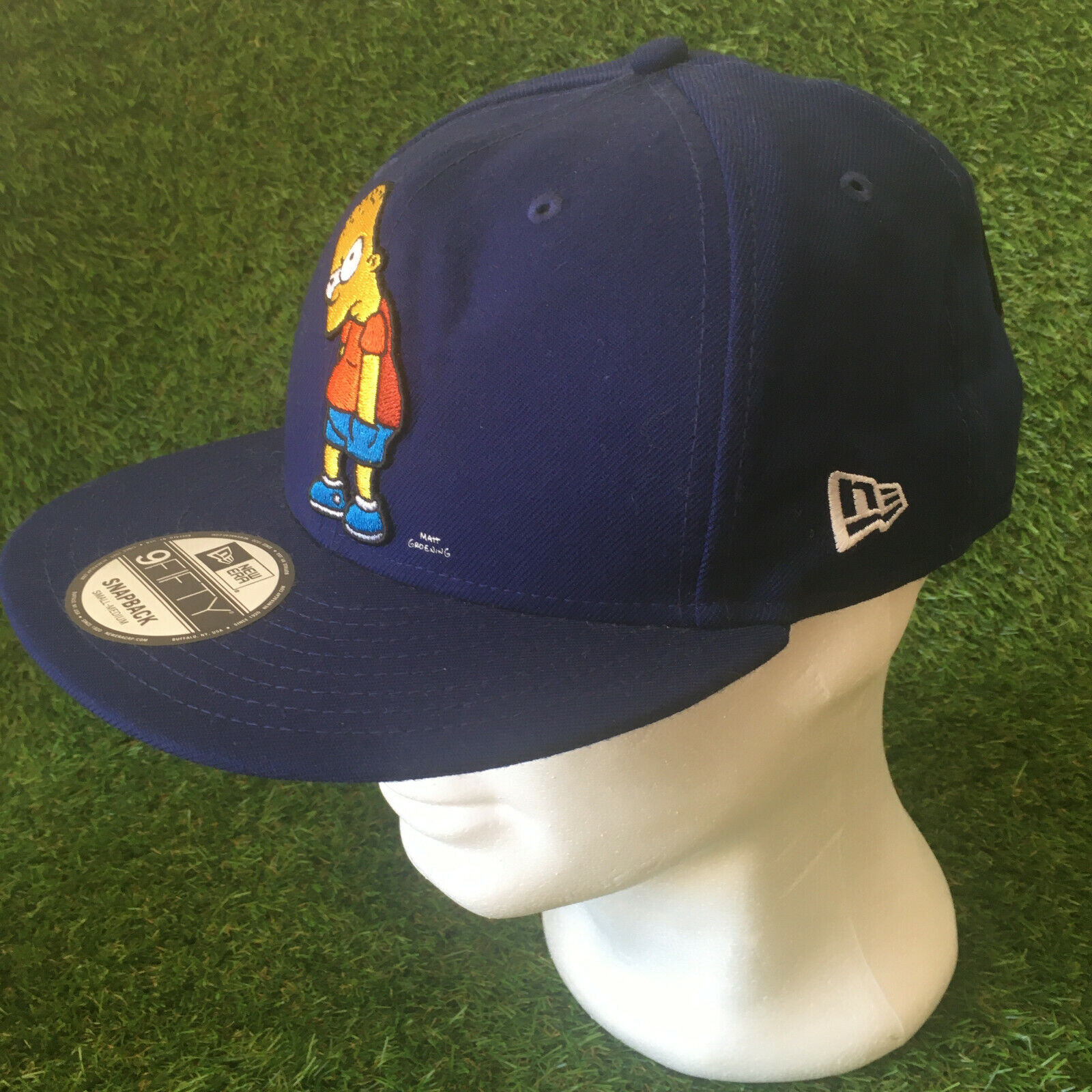 The Simpsons Skinhead Bart S/M 9Fifty eBay Snapback | Blue New Cap Hat Era Royal FW2016