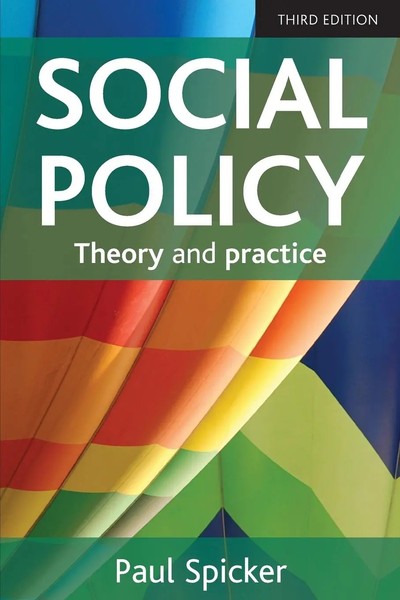 Paul Spicker | Social Policy | Taschenbuch | Englisch (2014) | Policy Press-image