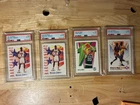 Lot of 4 1991 Skybox PSA 6 Cards Michael Jordan Larry Bird Magic Johnson