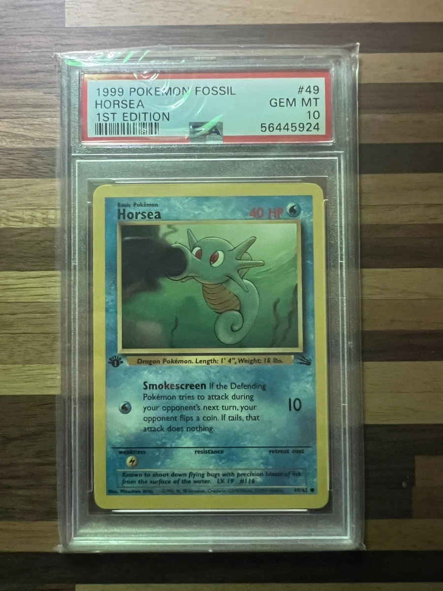 Pokémon TCG Common Fossil 1st Edition Individual Trading Card