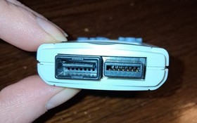 White Dreamcast VMU NO CAP 241 Block Tested NO BATT See Pics/Description