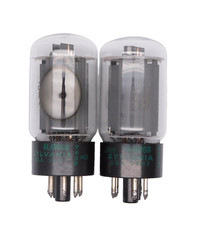 Matched Pair SYLVANIA JAN 6L6WGB 5881 Valves Tubes NOS (V43) #3