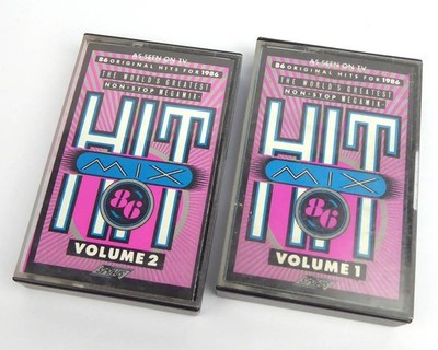 Musikkassette - HIT MIX - Hits of the 80s  - 2 Tapes MC