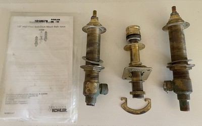 Kohler K-P300 Half 1/2''inch High-Flow Valve System Bath/Deck Mount Rough-In Part