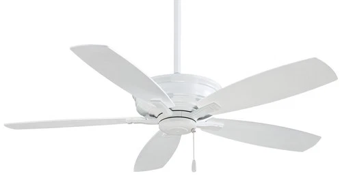 Minka Aire Kafe 52" Ceiling Fan - White 5-Blade - Picture 1 of 2