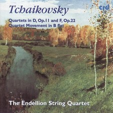 Pyotr Il'yich T Tchaikovsky: Quartets in D, Op. 11 and F, Op. 2 CD UK IMPORT