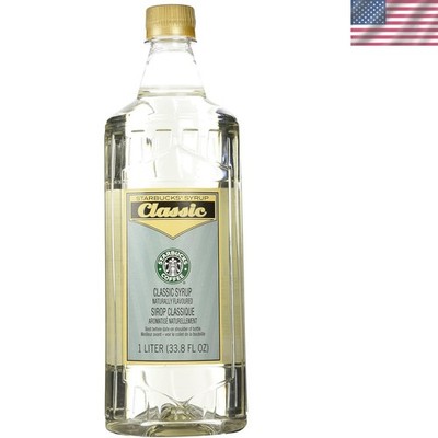 Authentic Classic Syrup 1-L: Your Secret Ingredient for Delicious Drinks
