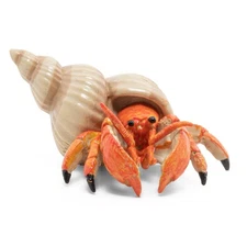 Papo Hermit Crab Hand Painted Figurine - Heirloom Quality Collectible No. 56054