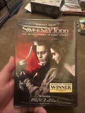Sweeney Todd The Demon Barber Of Fleet Street DVD, 2007 Johnny Depp New Sealed