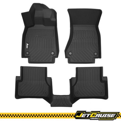 For 12-18 Audi A6 A7 Quattro RS7 S6 S7 All Weather 3D Floor Mats Carpets TPE 3PC