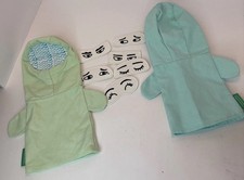 Lovevery Puppets 6 Emotions Interchangeable Replacement Hand Puppet Set Organic