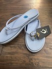 Olukai Cloud Women’s Blue Flip Flop Sandals AKA Knotted Straps Beach  10 New