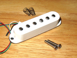 Dimarzio White DP423 Injector Stratocaster Bridge Pickup