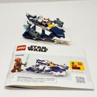 LEGO Star Wars Plo Koon's Jedi Starfighter BUILD ONLY Set #75400 No Minifigure