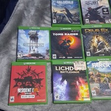 16 Games Xbox Oneadventure Game Lot W Cases Star Wars Re7 Deluxe Tomb Raider 16 Games Xbox Oneadventure Game Lot W Cases Star Wars Re7 Deluxe Tomb Raider