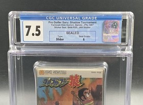 Famicom (Jpn NES) Pro Golf Saru: Shadow Tournament CGC 7.5 Sealed A