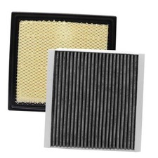 Comb Engine Cabin Air Filter for Ford F150 size for F150 2026-2015 carbon grey