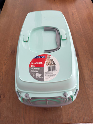 Fit+Fun Transportbox aus Kunststoff für Haustiere bis max. 5kg