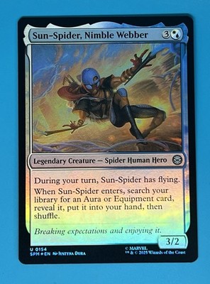Sun-Spider, Nimble Webber Marvel's Spider-Man Foil