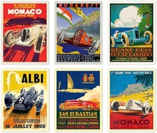 Motor Racing Cars Plaque Metal Signs Man Cave D�cor Pub Bar Tiki Shed Sign Gift