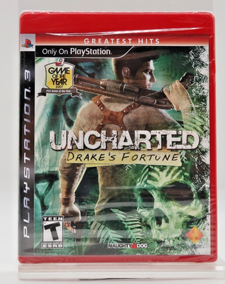 Uncharted: Drake's Fortune Greatest Hits Edition (Sony PlayStation 3, 2009) New