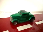Vintage Hot Wheels Redline CLASSIC 36 FORD COUPE. Green 1968 Very Nice!