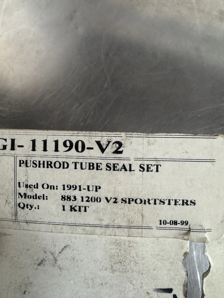 Harley Davidson Sportster Push Rod O Ring 11190 XL 883 1200 1991 - 2003 Seal Kit - Image 4 of 4