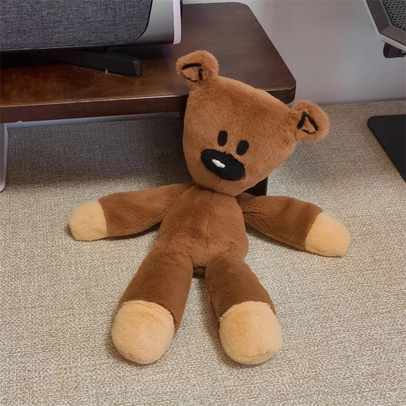 28cm Mr Bean Teddy Bear Plush Toy Soft Fluffy Brown Doll Kids