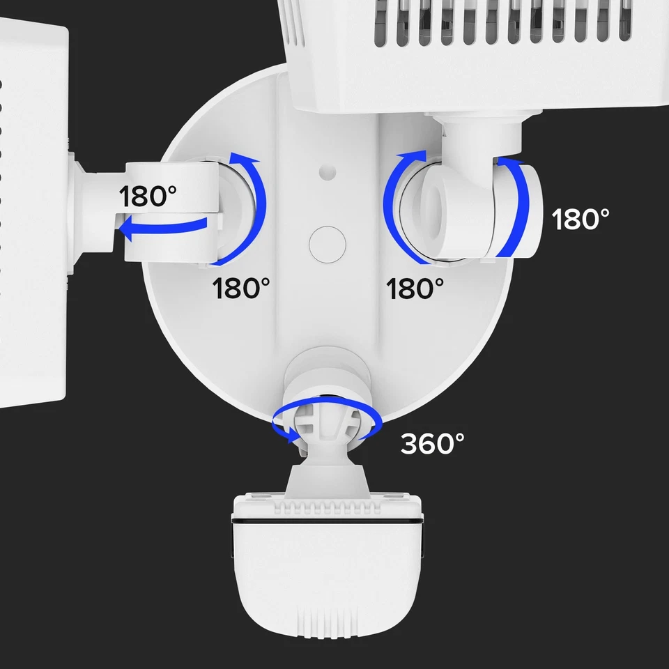 LED Fluter Strahler Außenleuchte mit Bewegungsmelder 3600lm 5000K IP65 3 Stück - Bild 2 von 4