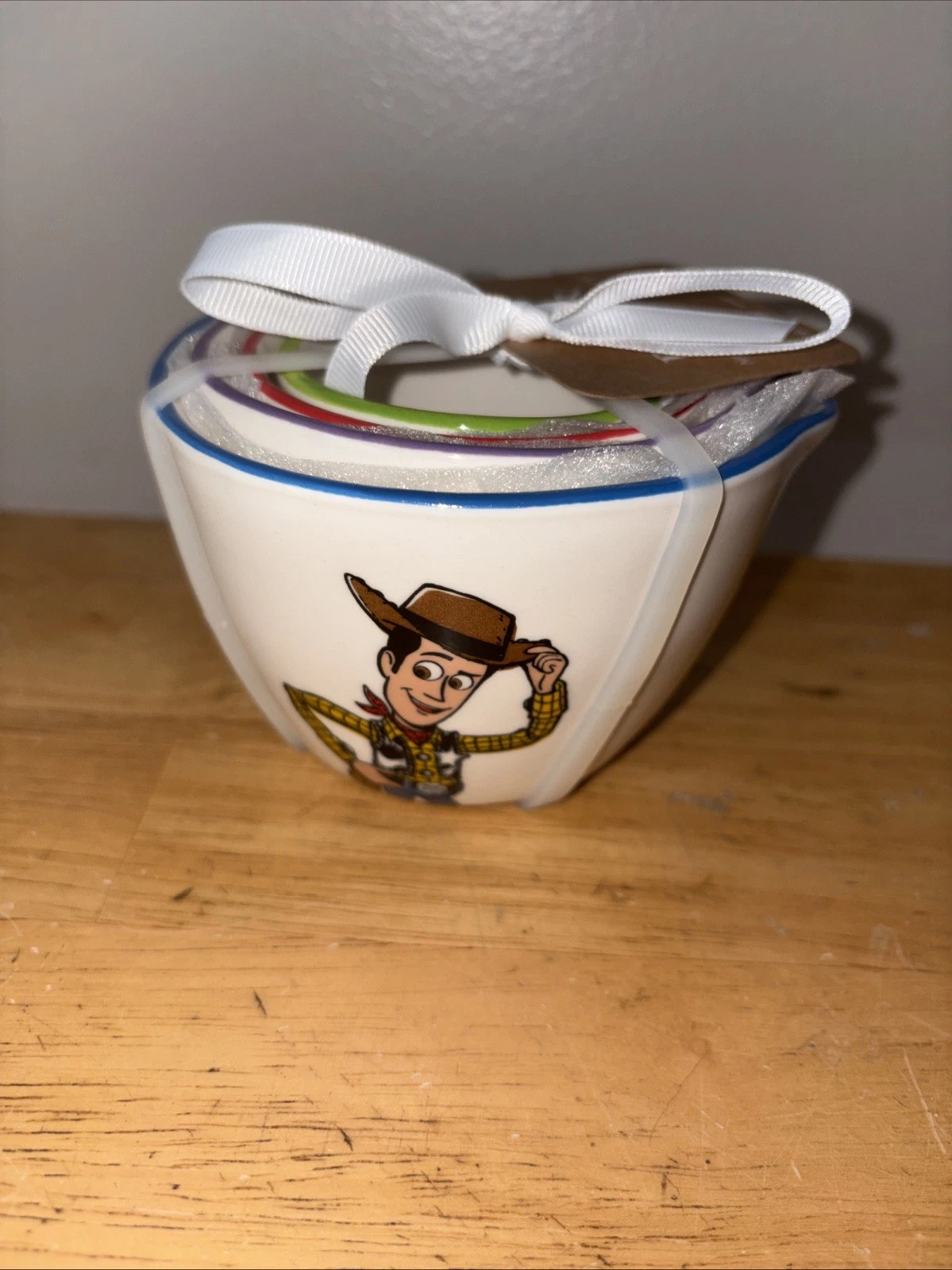Rae Dunn Toy Story Pixar Measuring Cups 4 Characters- Disney
