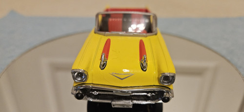 MATCHBOX DINKY 1:43 COCA-COLA 1957 CHEVROLET BEL-AIR CONVERTIBILE DYG02/B-M COA - Foto 11 di 17