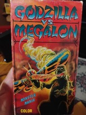 Godzilla vs. Megalon Monster Mania VHS