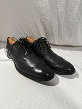 Cole Haan Williams Wingtip Oxford C12209 Black Leather Men s 12 M Dress Shoes