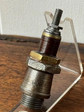 Vintage KLG TYPE F7 "A.I.D" Stamped 18mm Mica Aero Spark Plug ENG Aviation WW1