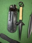 8 Throwing Knives And Cases including The Expendables Knives  — photo 4