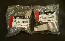 Lot of 2 ProPlus 5/8" Post Towel Bar Brackets Brushed Nickel Concealed Screws