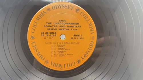 Henryk Szeryng Bach: The Unaccompanied Sonatas & Partitas Complete 3 LP Box Set - Picture 8 of 14